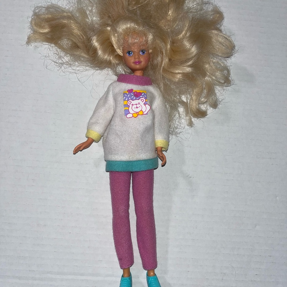Vintage 1990 Mattel Barbie #78 Babysitter Courtney Doll